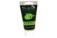 Akrylmaling Artello grøn neon 75ml