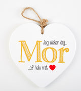 KERAMIKHJERTE MOR