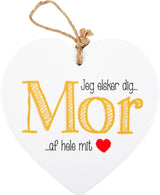 KERAMIKHJERTE MOR