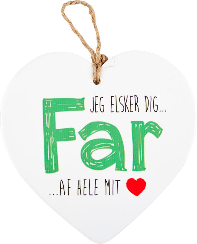 KERAMIKHJERTE FAR