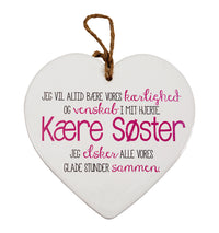 KERAMIKHJERTE SØSTER