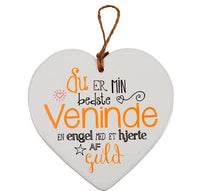 KERAMIKHJERTE VENINDE