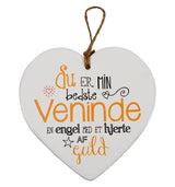 KERAMIKHJERTE VENINDE