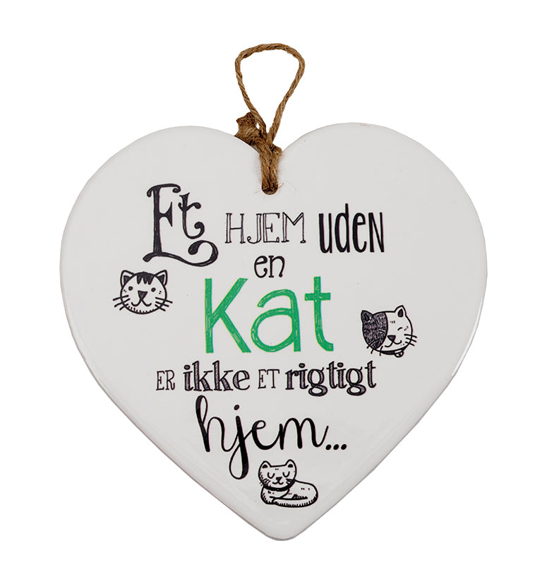 KERAMIKHJERTE KAT