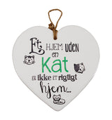 KERAMIKHJERTE KAT