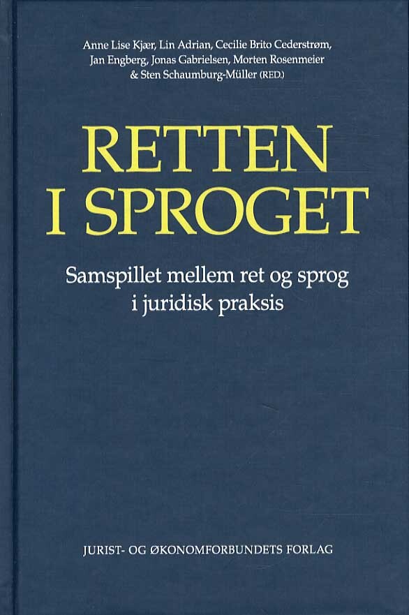 Retten i sproget