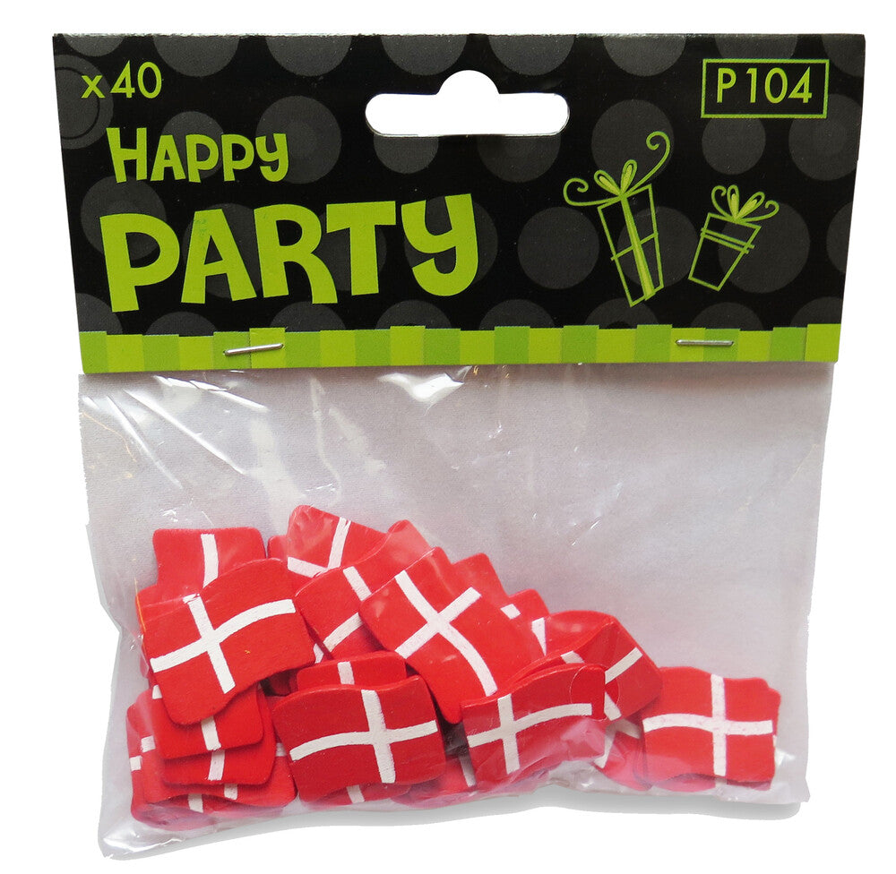 STRØFLAG I TRÆ