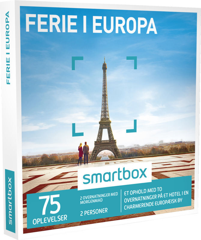 SMARTBOX 3 FERIEDAGE I EUROPA