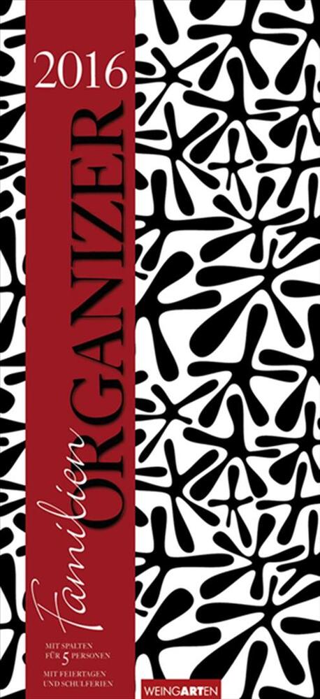 Family Organizer Black & White 2016