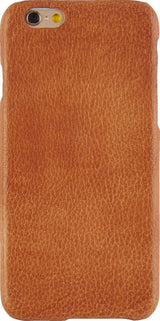 COVER IPHONE 6 BACKCASE MØRK BRUN LÆDER