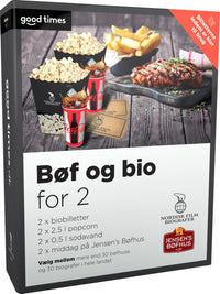 GOOD TIMES  BØF OG BIO FOR 2 BOX