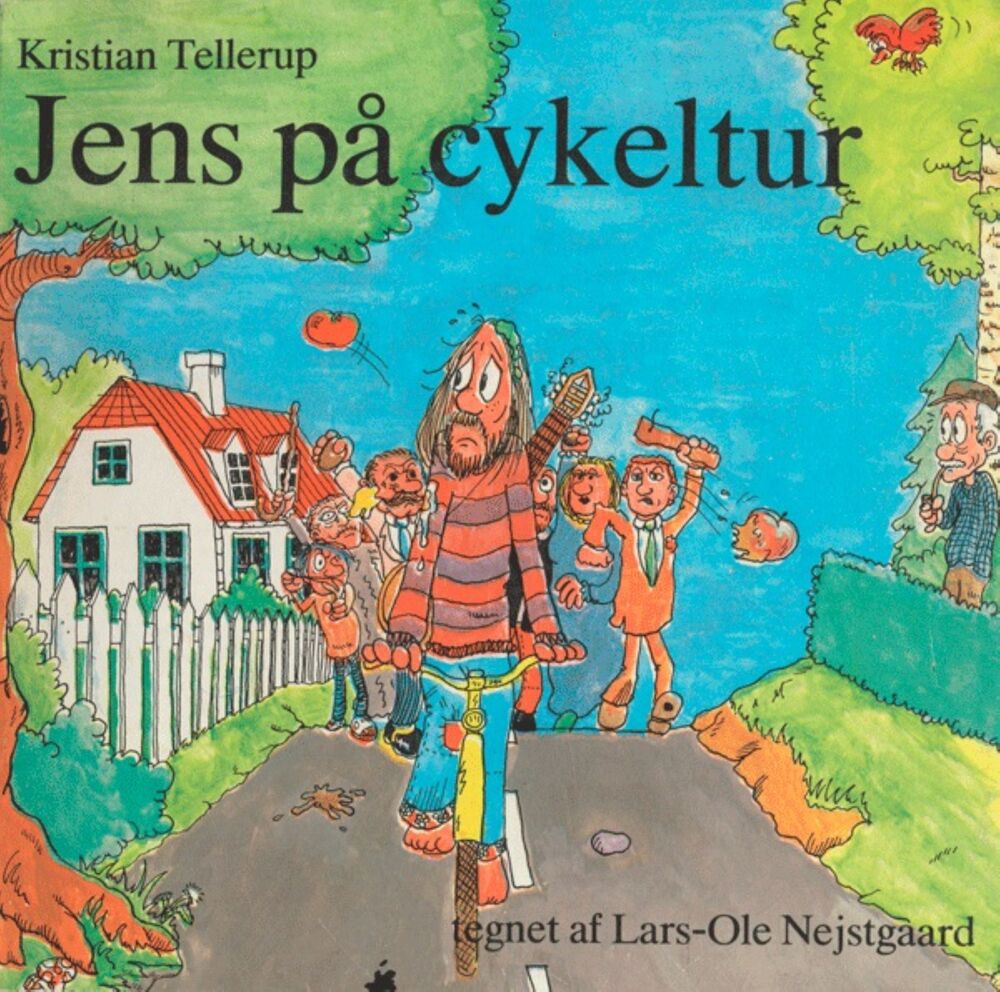 Jens på cykeltur