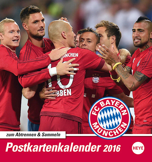 FC Bayern München Sammelkartenkalender 2016