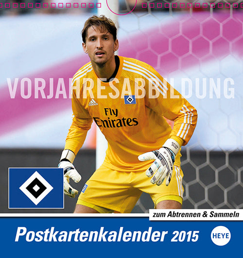 HSV Hamburger Sport-Verein Postkartenkalender