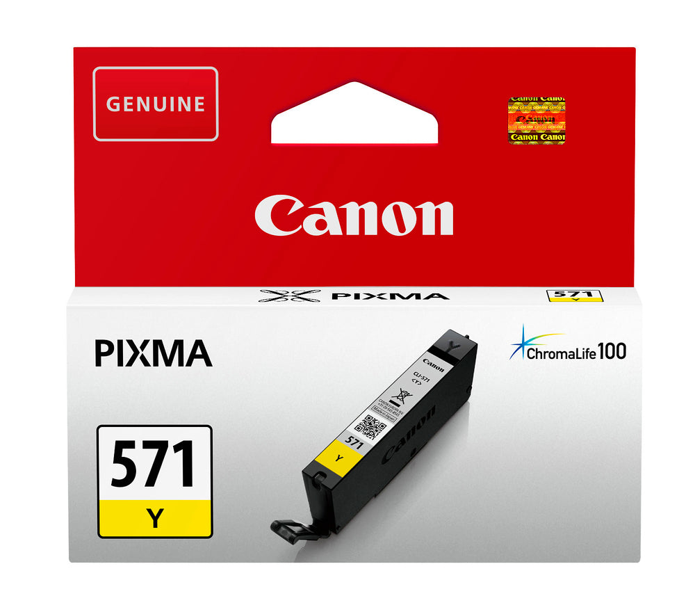 BLÆK CANON CLI-571 YELLOW INK TANK