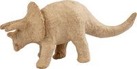 PAPMACHÉDYR DINOSAUR, 7,5 CM, 1 STK.