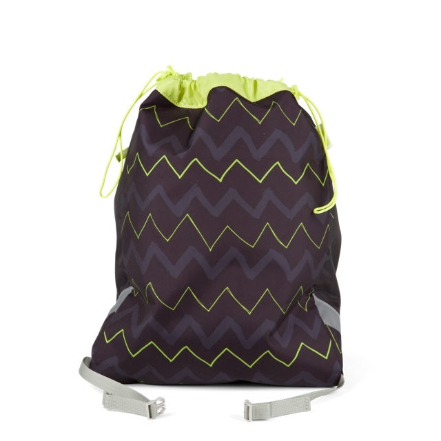 GYMNASTIKPOSE ERGOBAG CUBO SORT M/ZIGZAG
