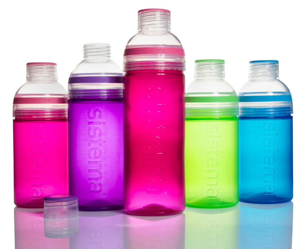 Drikkeflaske Sistema 580ml trio ass