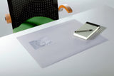 Skriveunderlag Duraglas 40x53 cm PP mat transparent