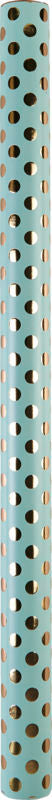 GAVEPAPIR MINT MED GULD PRIK 1M X 70CM