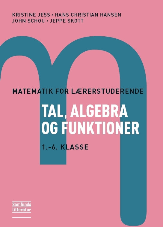 Matematik for lærerstuderende 1.-6. klasse