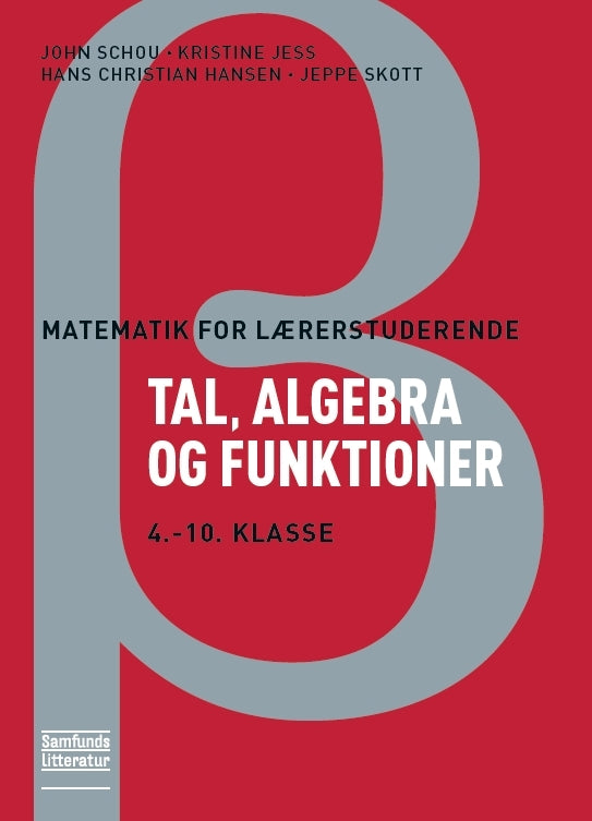 Matematik for lærerstuderende 4.-10. klasse