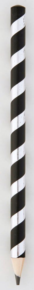 BLYANTS SØLV FOIL STRIBET JUMBO