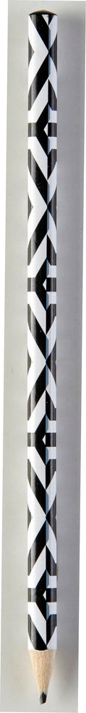 BLYANT SORT/HVID MELLEM PRINT