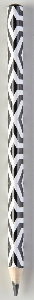 BLYANT SORT/HVID MELLEM PRINT JUMBO