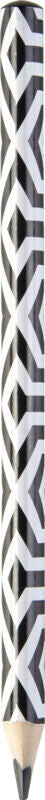 BLYANT SORT/HVID MELLEM PRINT JUMBO