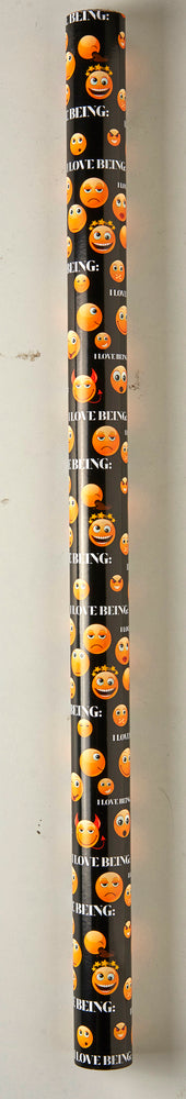 BOGBIND/GAVEPAPIR SMILEY 70CMX2M