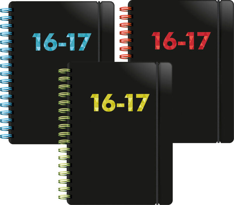 KALENDER LETTS 2016/17 SORT UGE A6