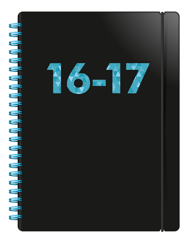 KALENDER LETTS 2016/17 SORT UGE A5