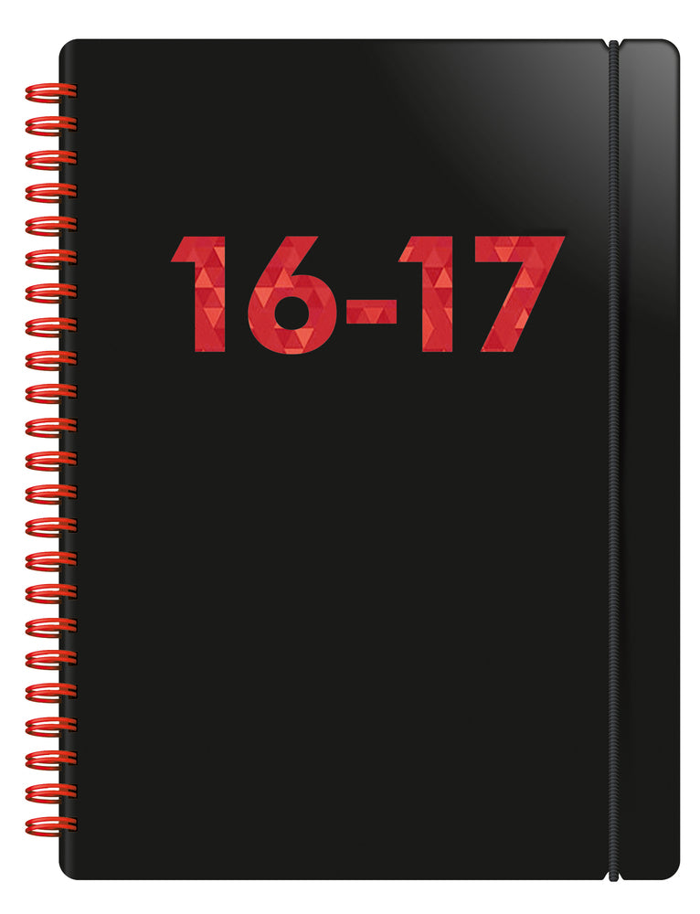 KALENDER LETTS 2016/17 SORT UGE A5