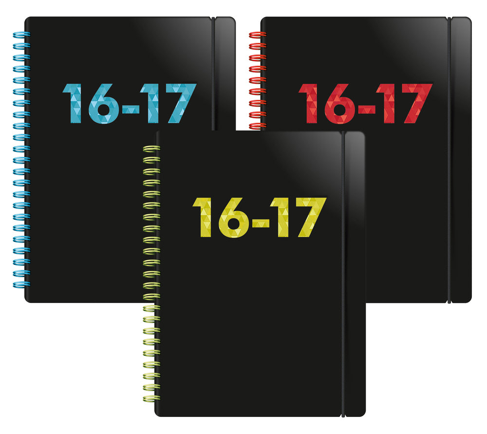 KALENDER LETTS 2016/17 SORT UGE A5