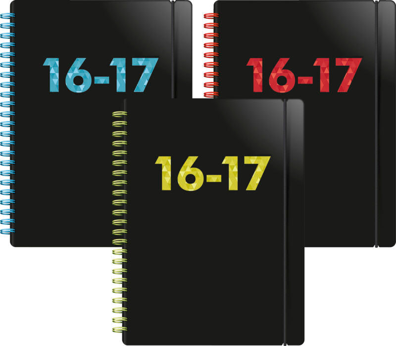 KALENDER LETTS 2016/17 SORT UGE A5