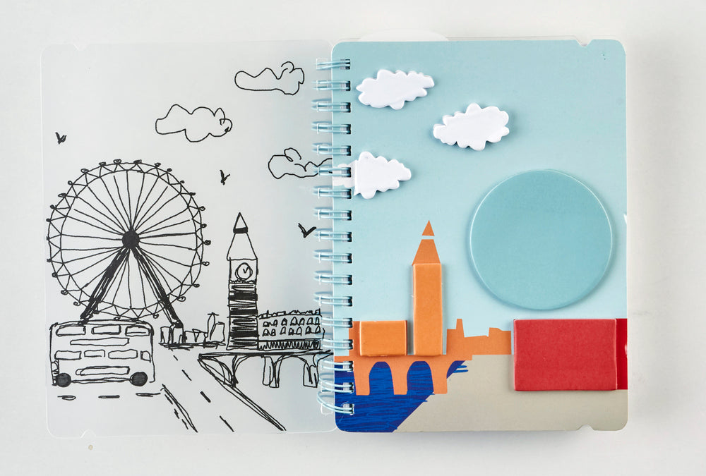 KALENDER LETTS 2016/17 LONDON UGE A6