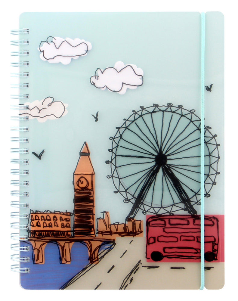 KALENDER LETTS 2016/17 LONDON UGE A5