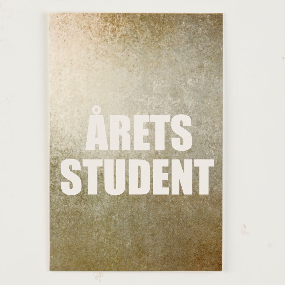 KORT M/KONVOLUT STUDENT 10 ASS 11,5 X 17 CM