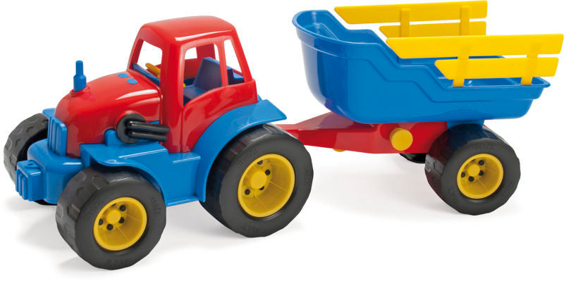 TRAKTOR MED TRAILER 42 CM