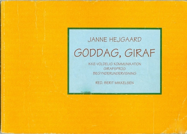 Goddag, giraf
