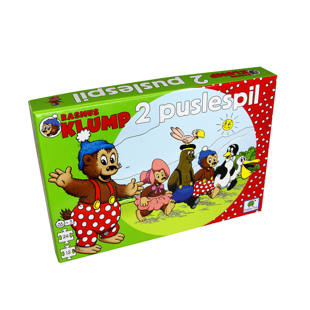 Rasmus Klump 2-puslespil