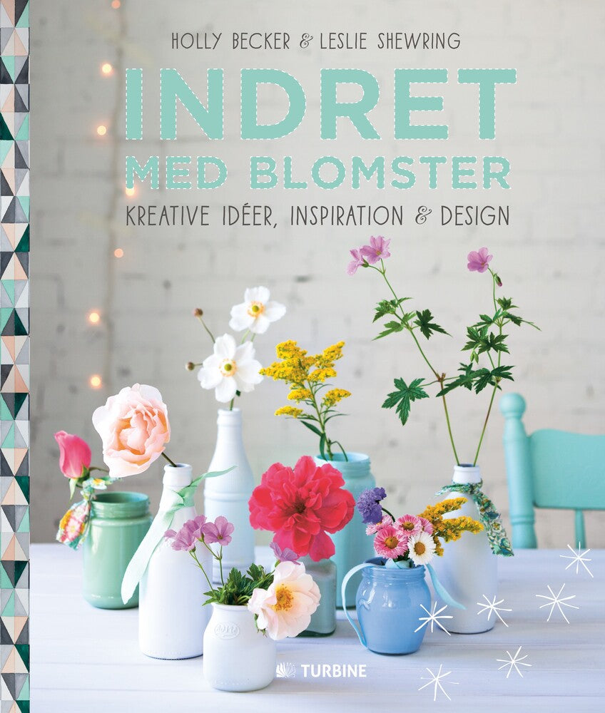 Indret med blomster