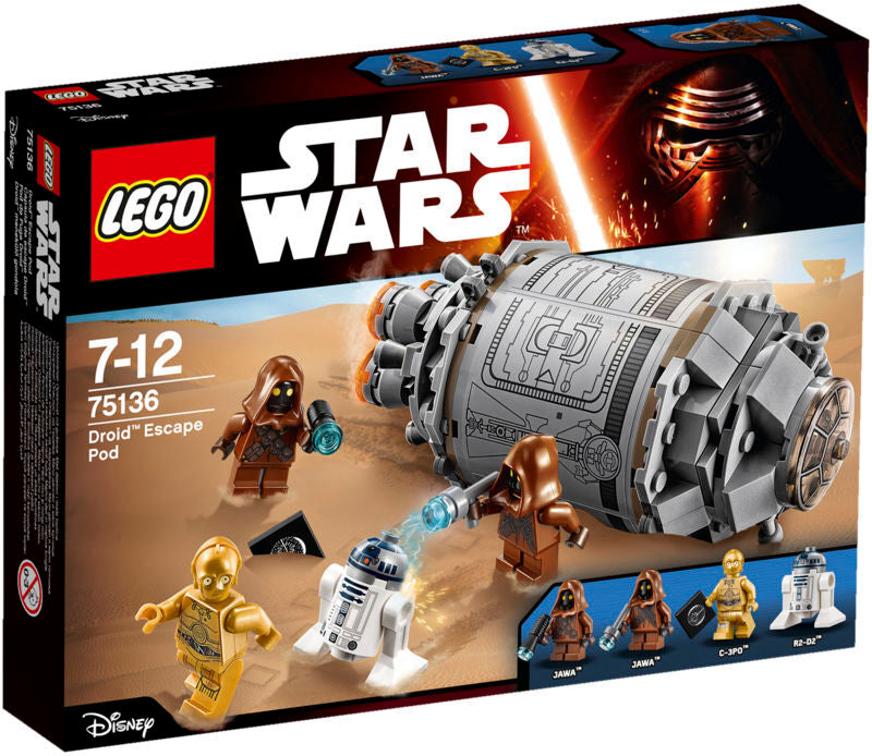 75136 LEGO STAR WARS  DROID FLUGTKAPSEL