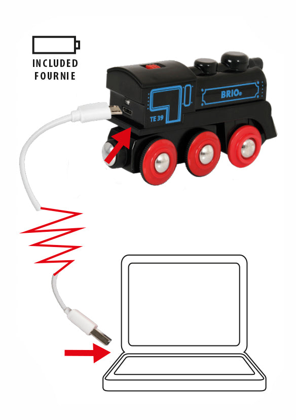 Genopladeligt lokomotiv