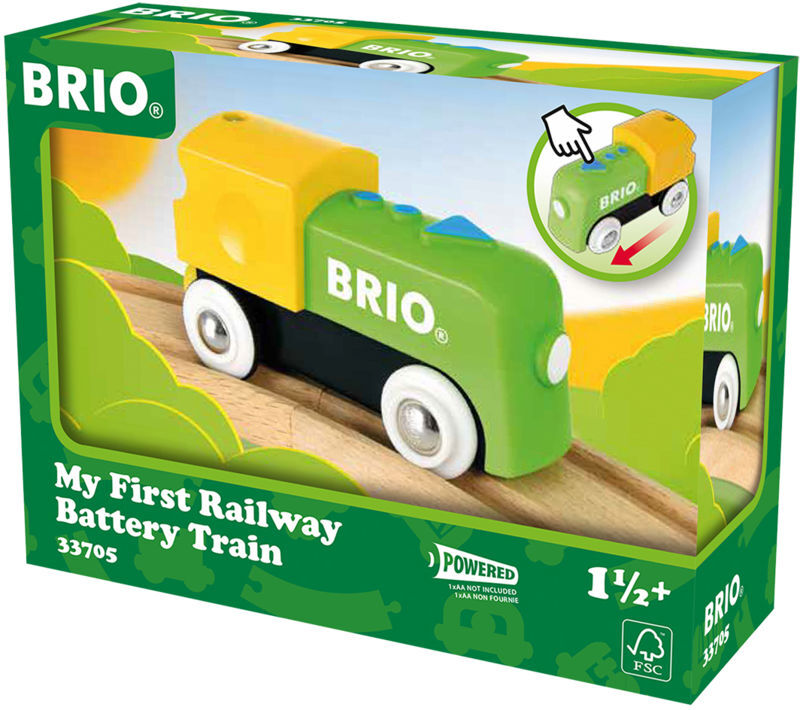 MIT FØRSTE BATTERITOG