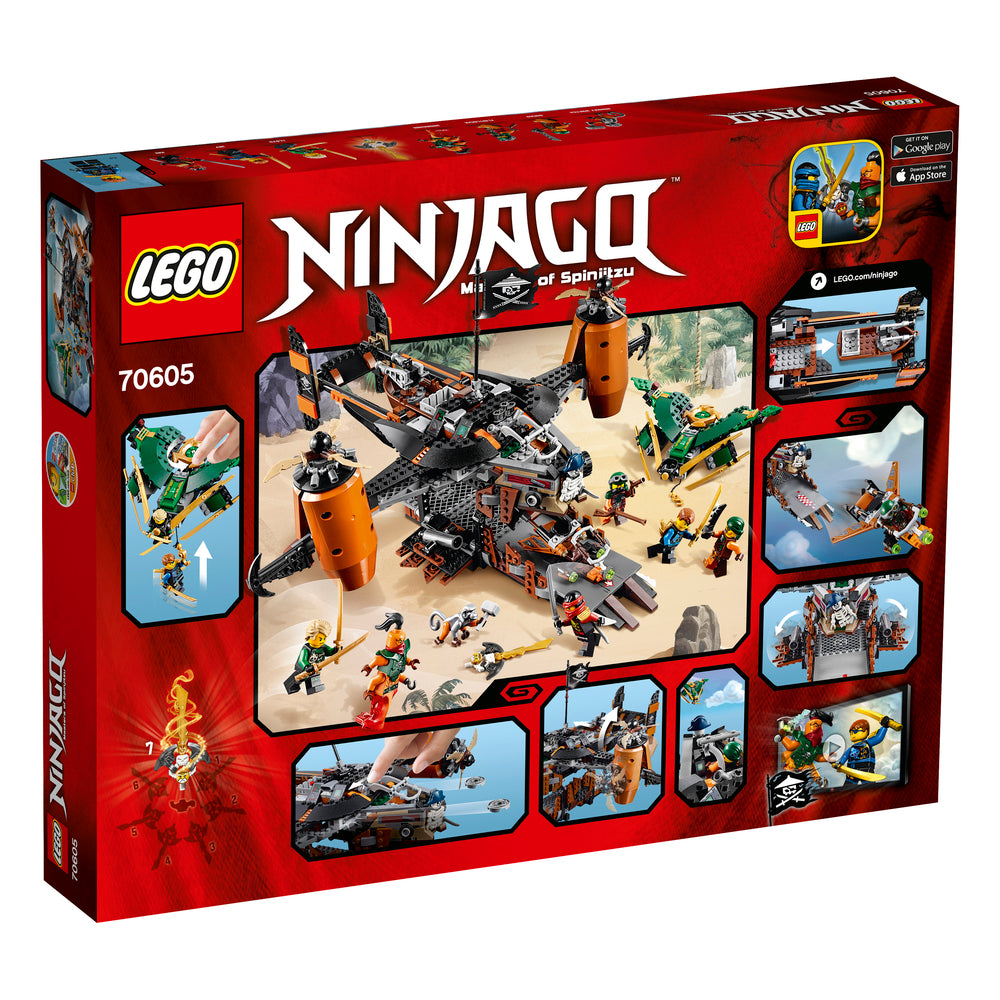 70605 LEGO NINJAGO ULYKKESBRINGEREN