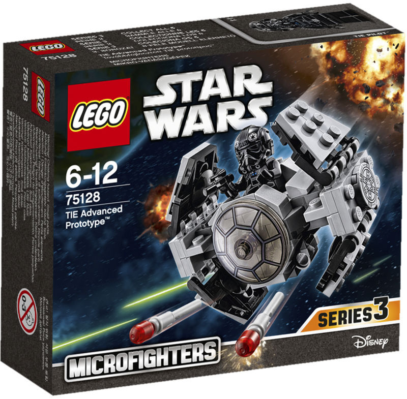 75128 LEGO STAR WARS TIE ADVANCED PROTOTYPE
