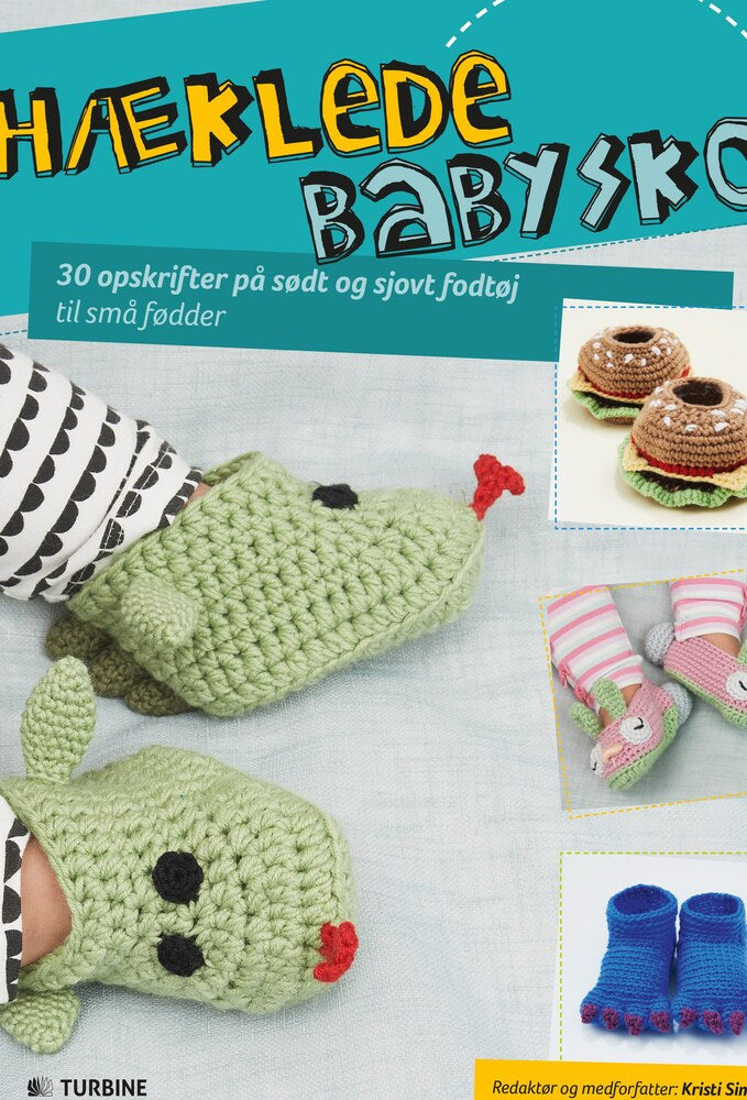 Hæklede babysko