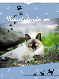 VÆGKALENDER KATTE  2017 MAYLAND